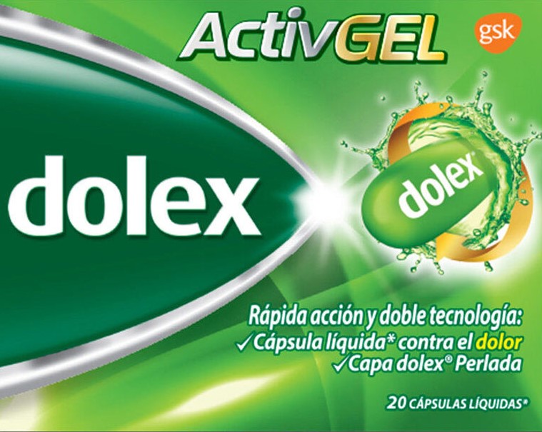 DOLEX ACTIVGEL X 20 CAPS LIQ PFIZER