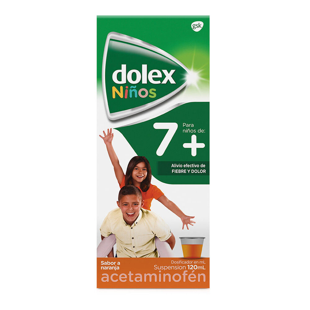 DOLEX JBE NIÑOS 7+ X 120 ML ACETAMINOFEN PFIZER