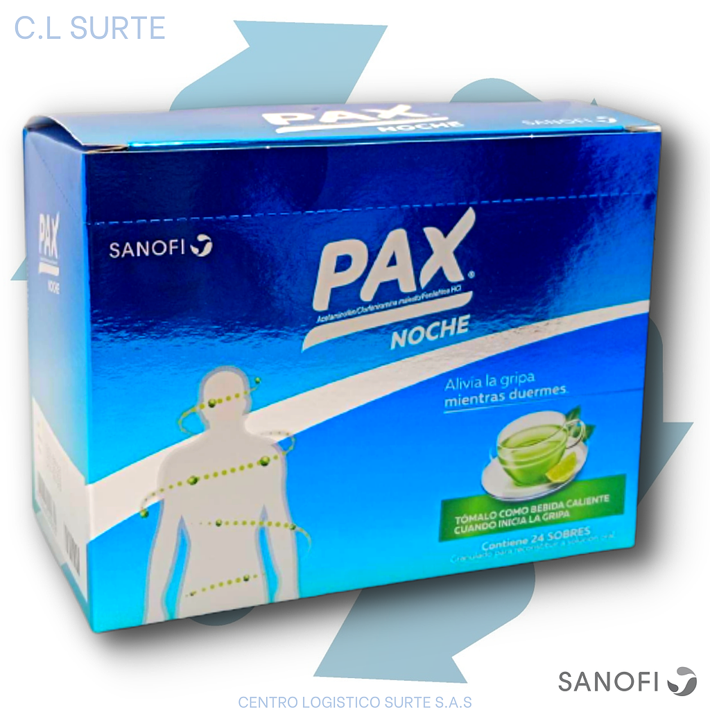 PAX NOCHE X 24 SOB LIMON EUROFARMA