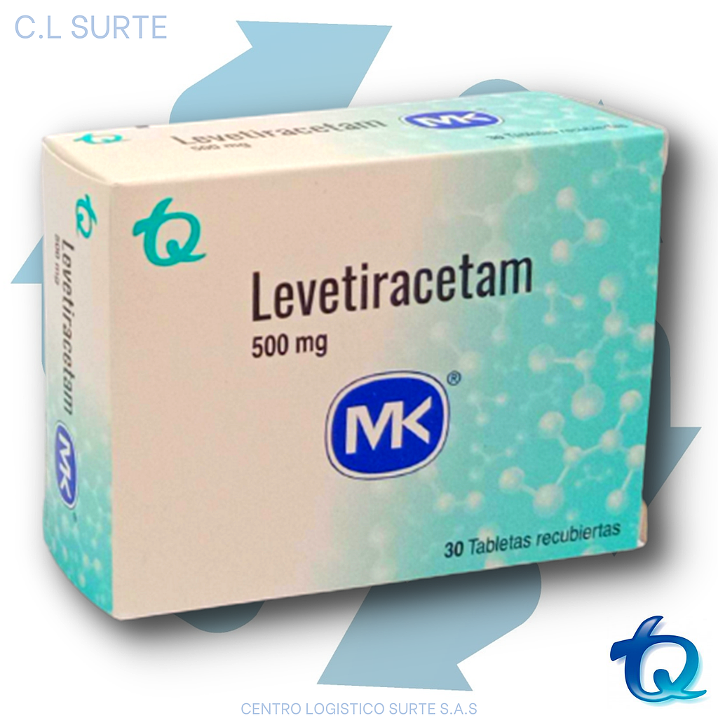 LEVETIRACETAM 500 MG X 30 TAB MK TQ