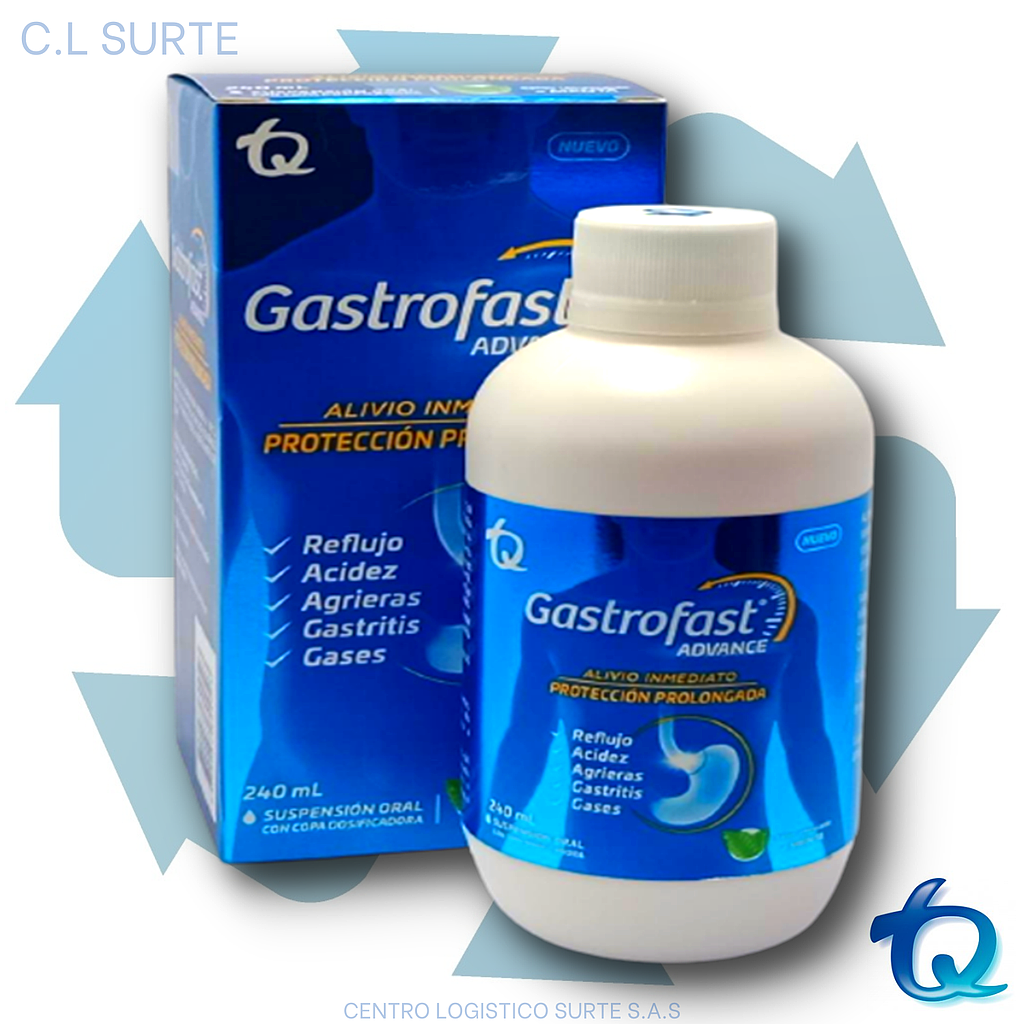 GASTROFAST ADVANCE SUSP X 240 ML TQ GASTRO