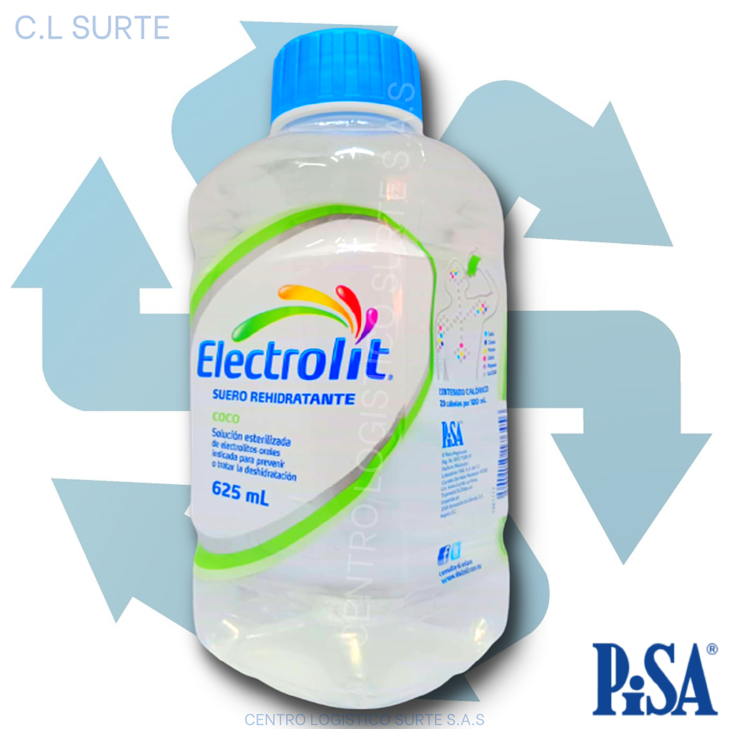 ELECTROLIT X 625 ML COCO PISA