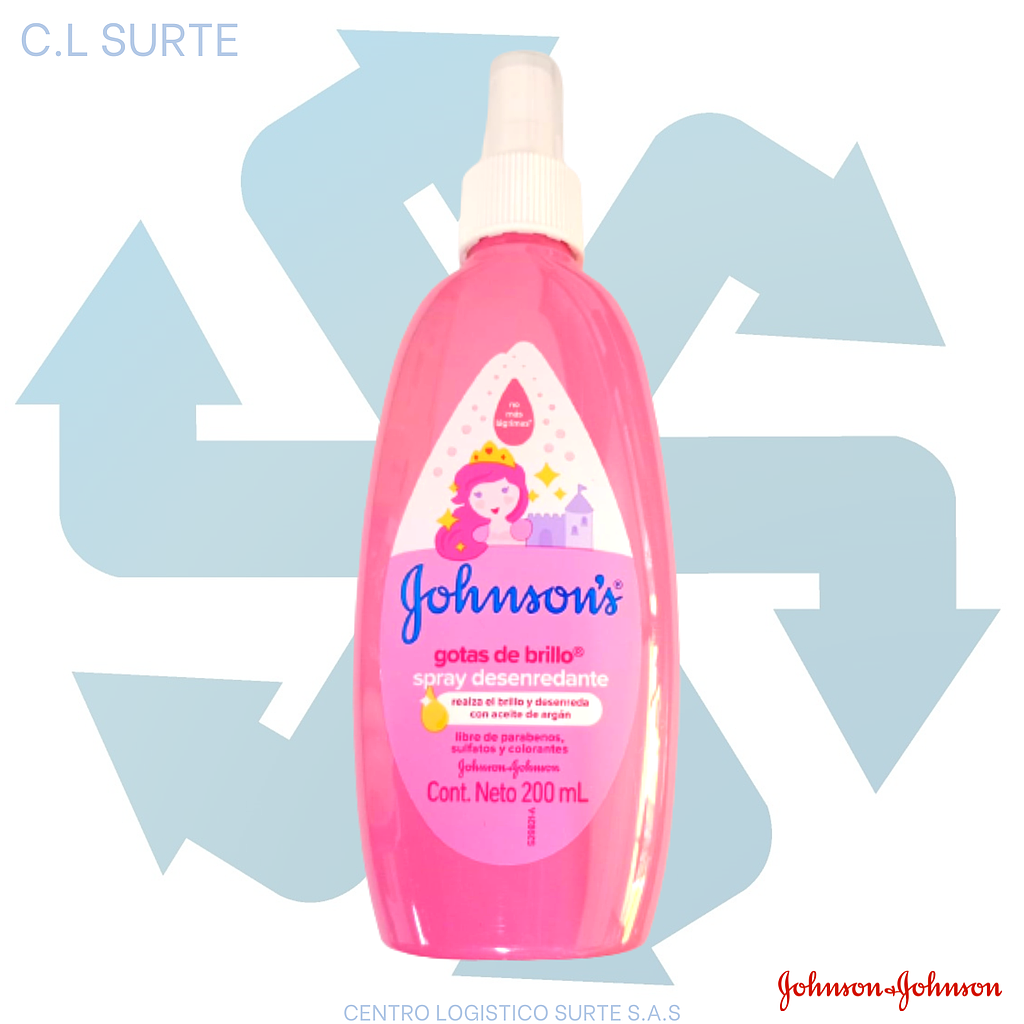 ACONDICIONADOR JJ X 200 ML SPRAY FINALIZAD GOTA DE BRILLO (12) + IVA