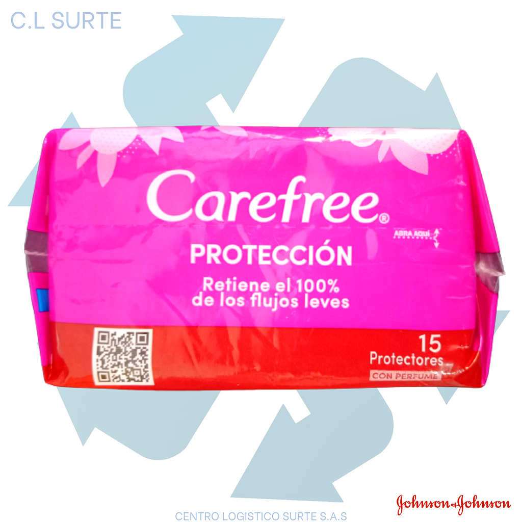 CAREFREE PROTECTOR INT X  15 UNDS AROMA (36) JJ 