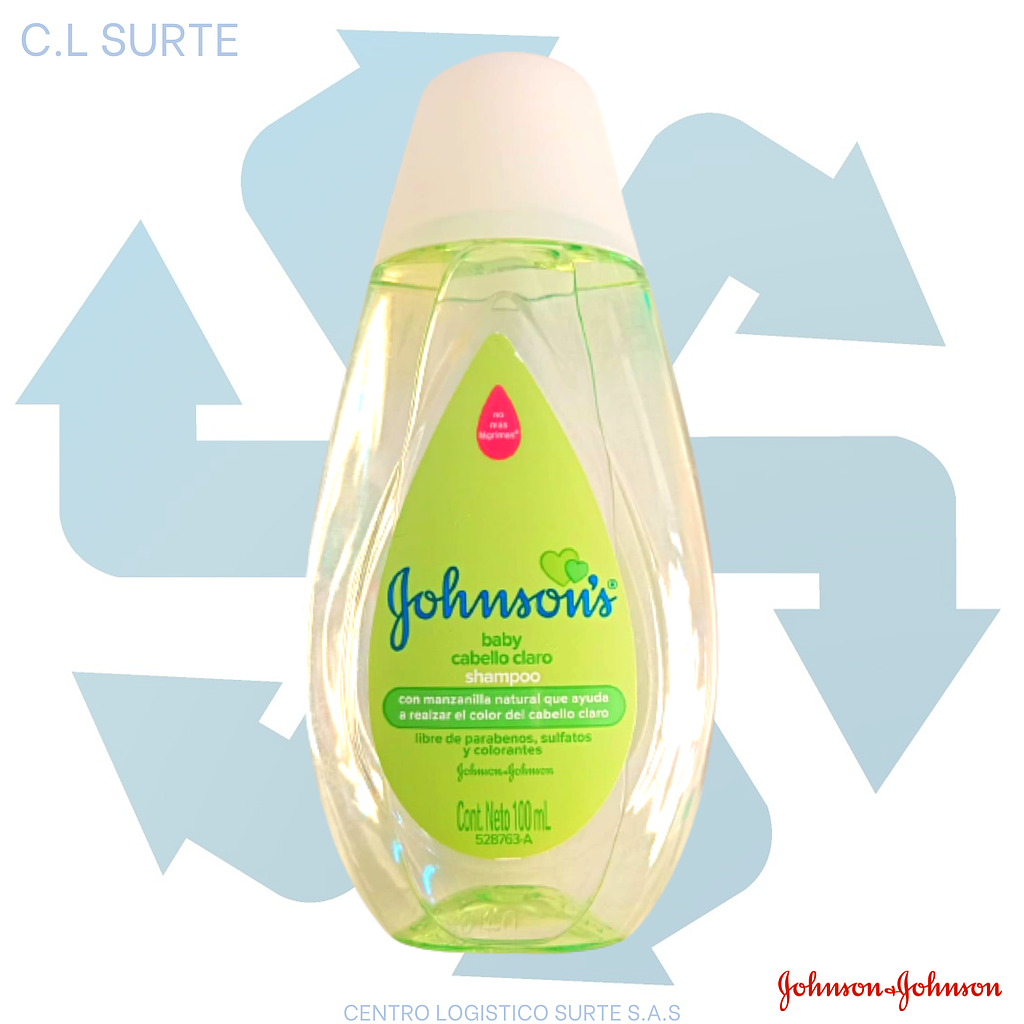 CHAMPU JJ X 100 ML CABELLO CLARO (12) + IVA              