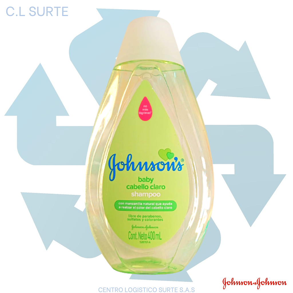 CHAMPU JJ X 400 ML CABELLO CLARO (12) + IVA              