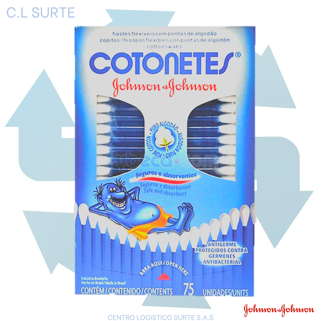 COPITOS JJ X  75 UNDS PLEGADIZA (60) + IVA         