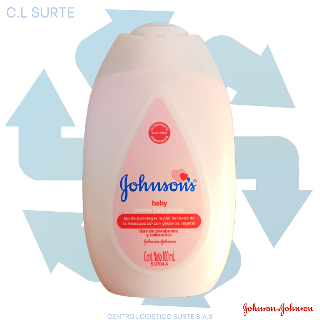 CREMA LIQ JJ X 100 ML ROSADA (12) + IVA               