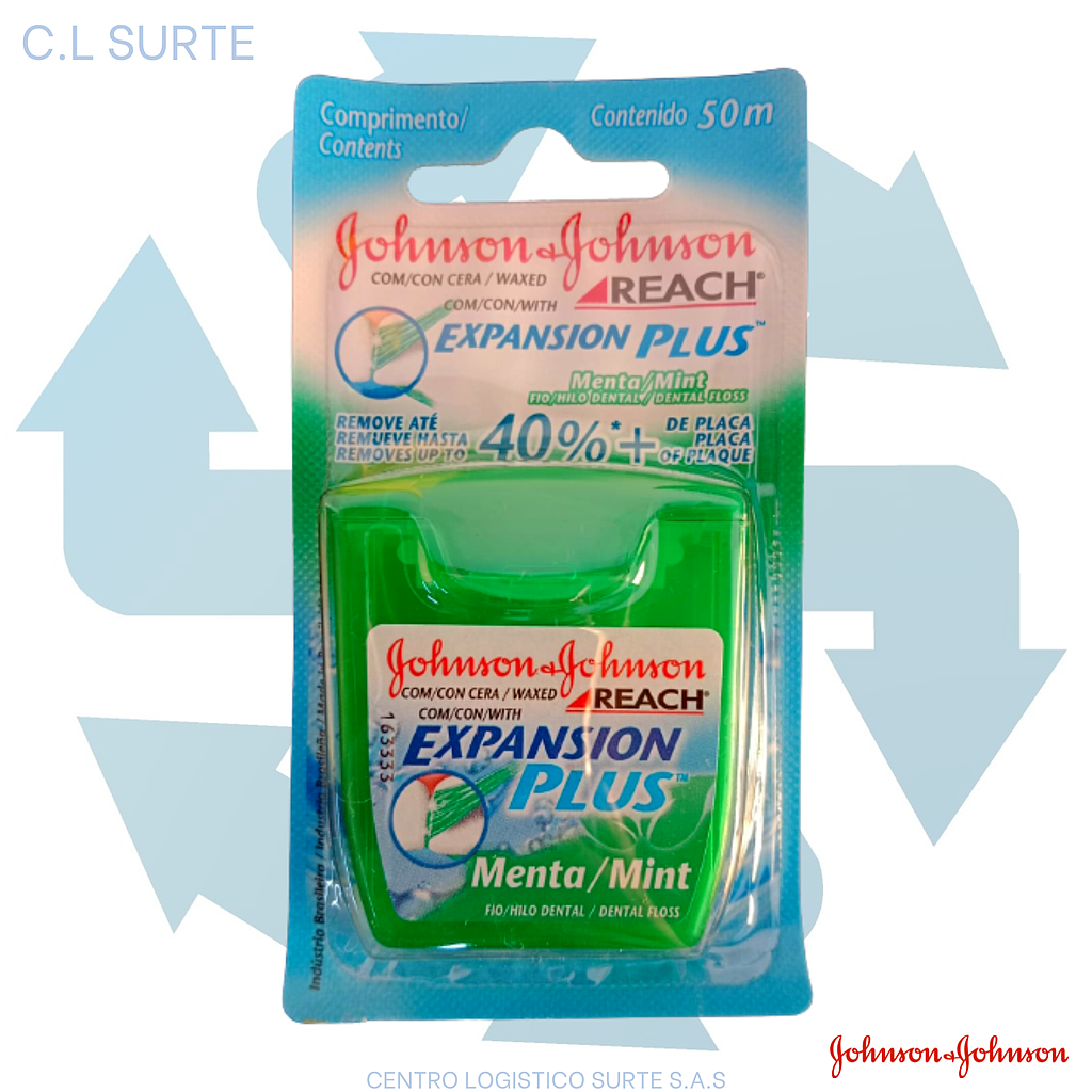 HILO DENTAL REACH X  50 MT MENTA JJ (24) + IVA