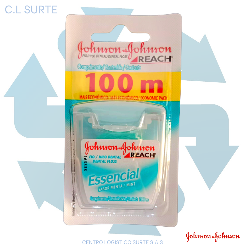 HILO DENTAL REACH X 100 MT ESSENCIAL JJ + IVA             