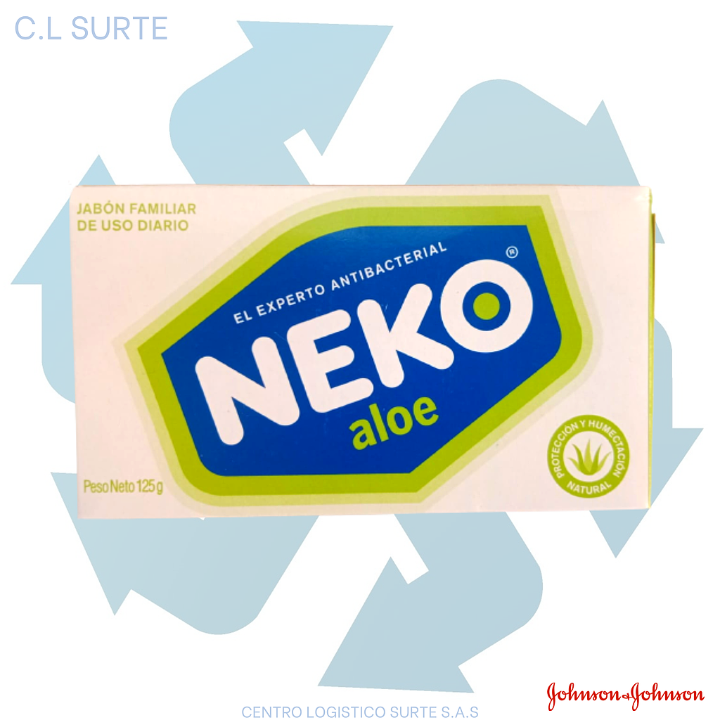 JABON NEKO X 125 GR ALOE (48) JJ + IVA