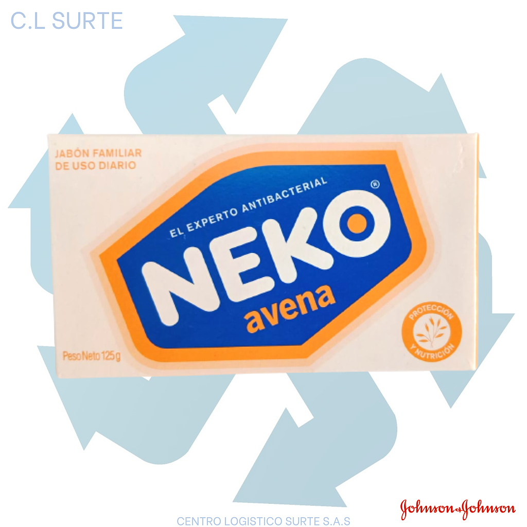 JABON NEKO X 125 GR AVENA (48) JJ + IVA