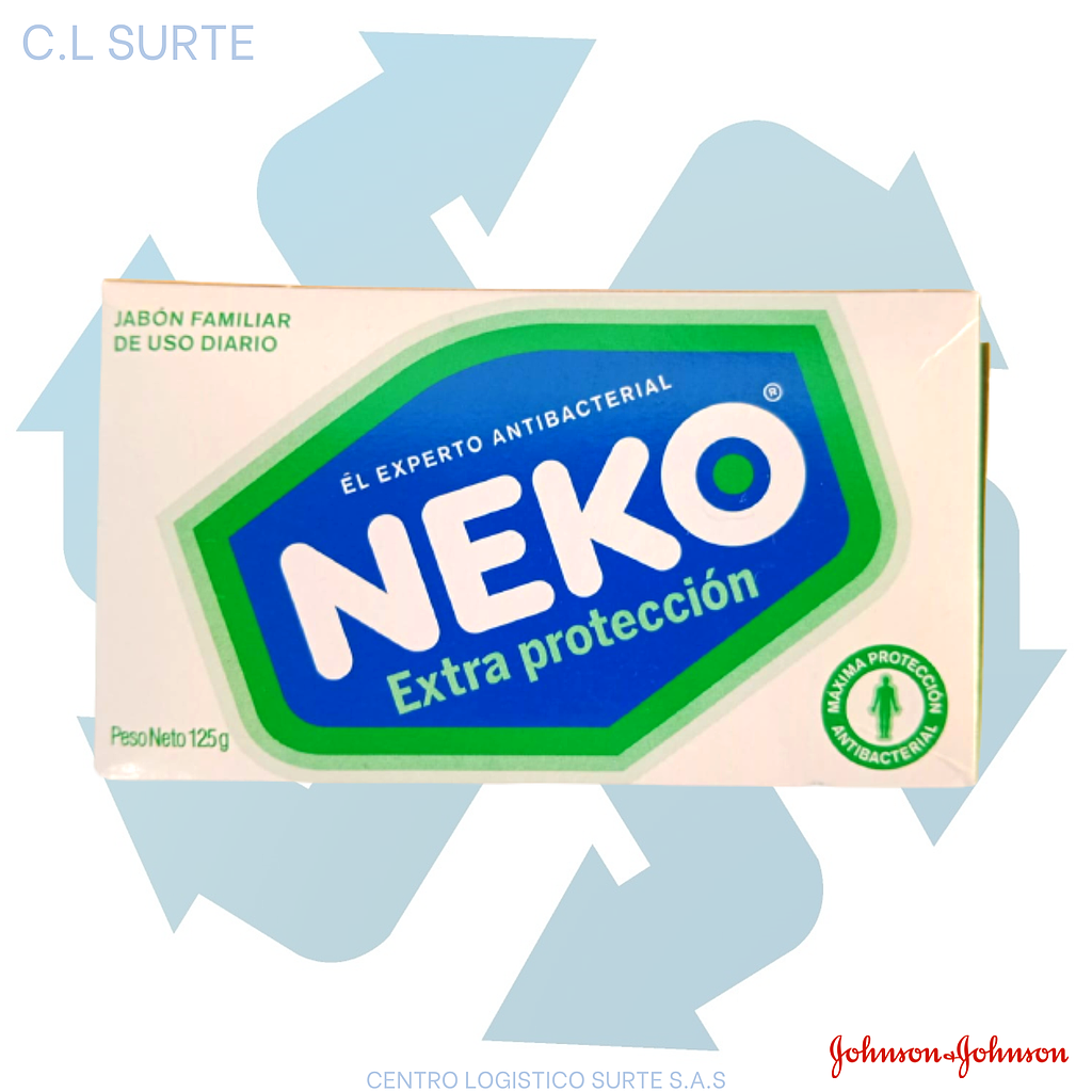 JABON NEKO X 125 GR EXTRA PROTECCION (48) JJ + IVA