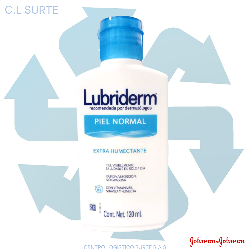 LUBRIDERM CREMA X 120 ML PIEL NORMAL EXTRA HUMECTANTE (12) JJ + IVA