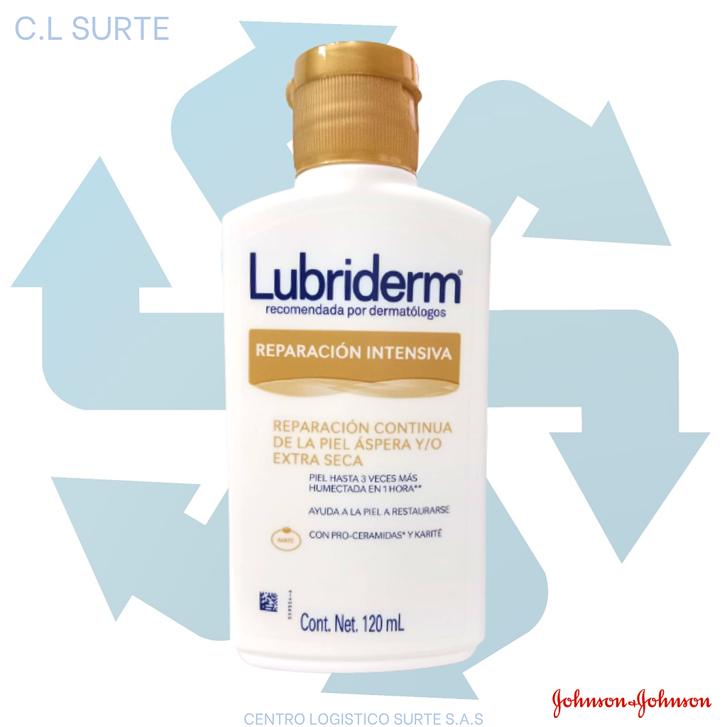 LUBRIDERM CREMA X 120 ML REPARACION INTENSIVA (12) JJ + IVA