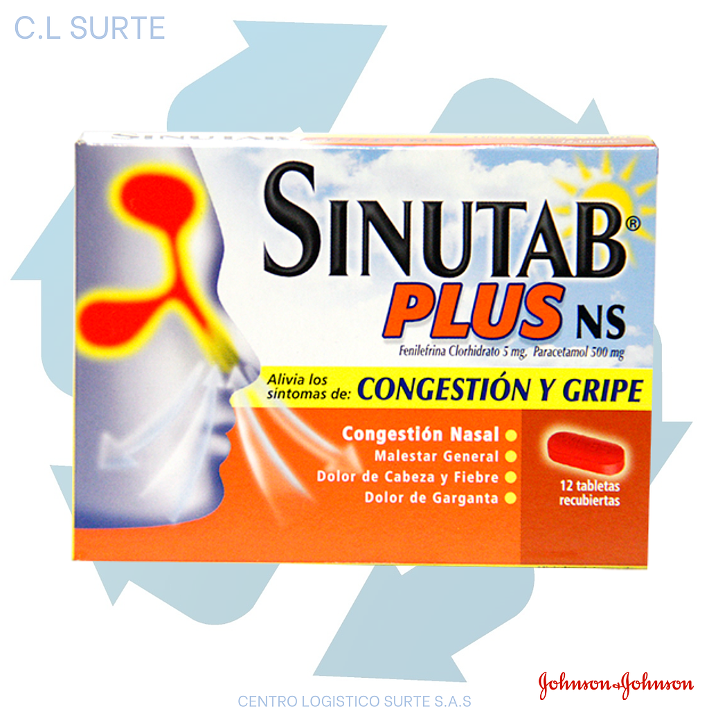 SINUTAB NS X 12 TAB (140) JJ                     