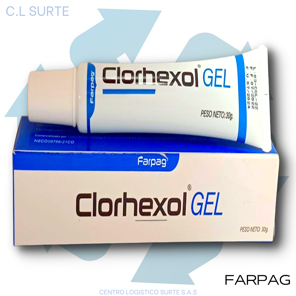 CLORHEXOL GEL DENTAL X 30 GR FARPAG + IVA