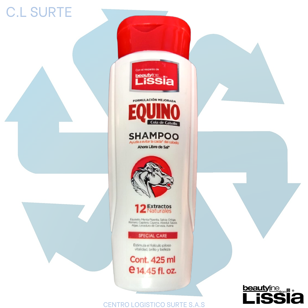 LISSIA CHAMPU X 425 EQUINO COLA DE CABALLO SPECIAL CARE + IVA