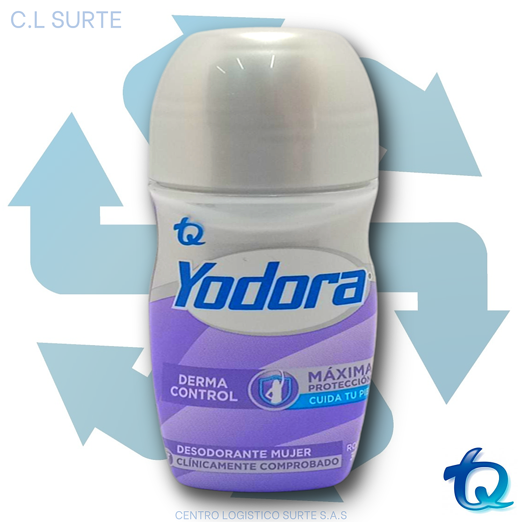 YODORA X 30 GR MINI ROL DERMA CONTROL TQ YRA + IVA