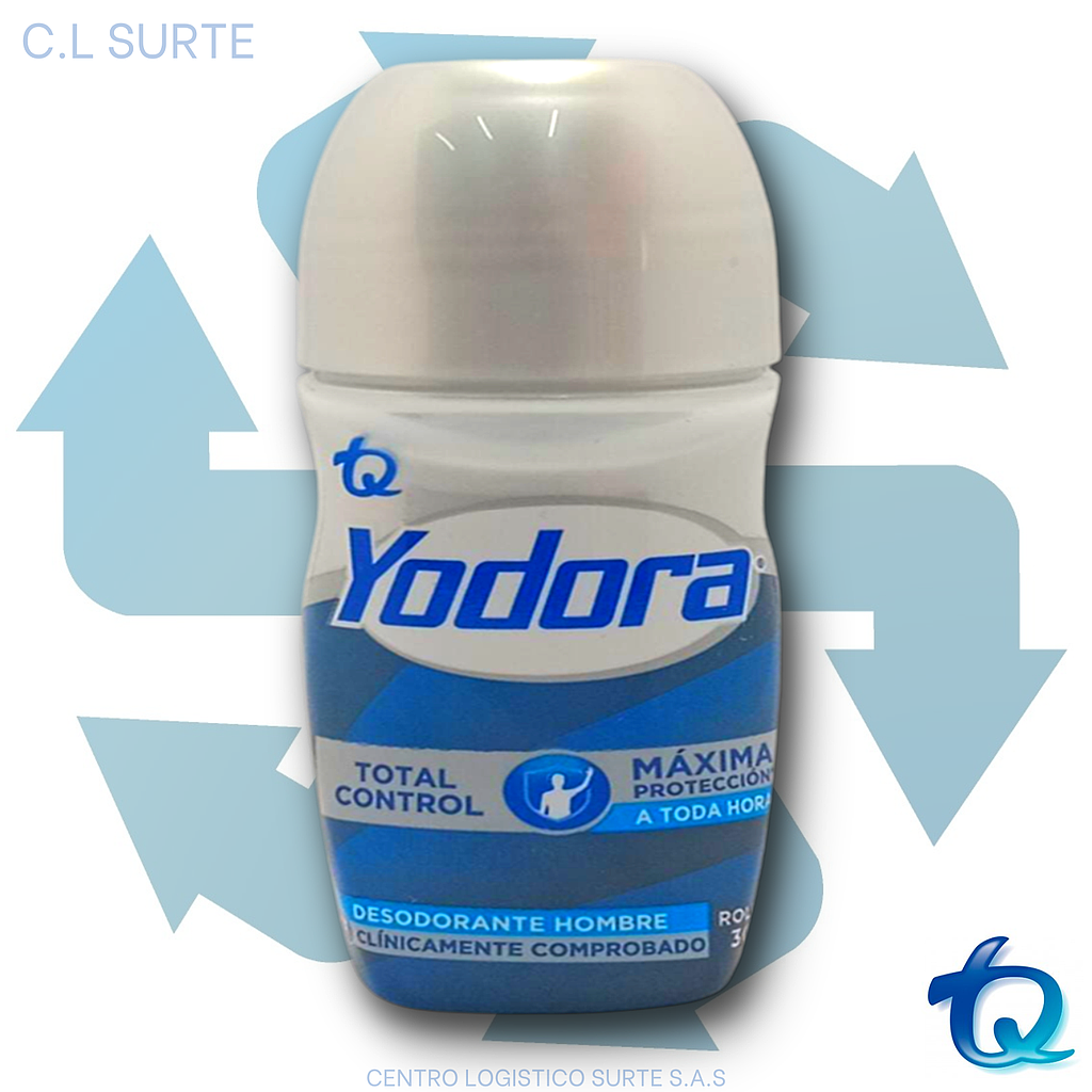 YODORA X 30 GR MINI ROL TOTAL CONTROL YRA TQ + IVA